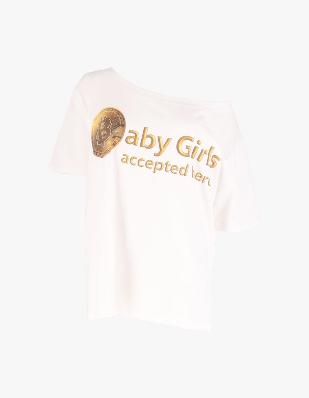 혼쿄(HONKYO) Baby Girls Only Off-Shoulder Tee