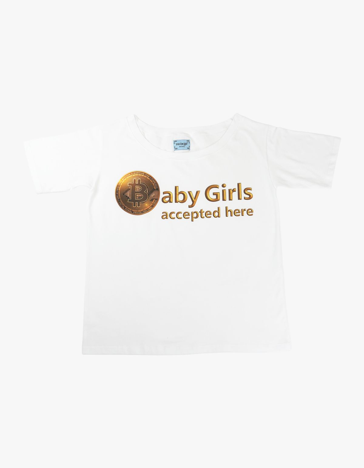 혼쿄(HONKYO) Baby Girls Only Off-Shoulder Tee