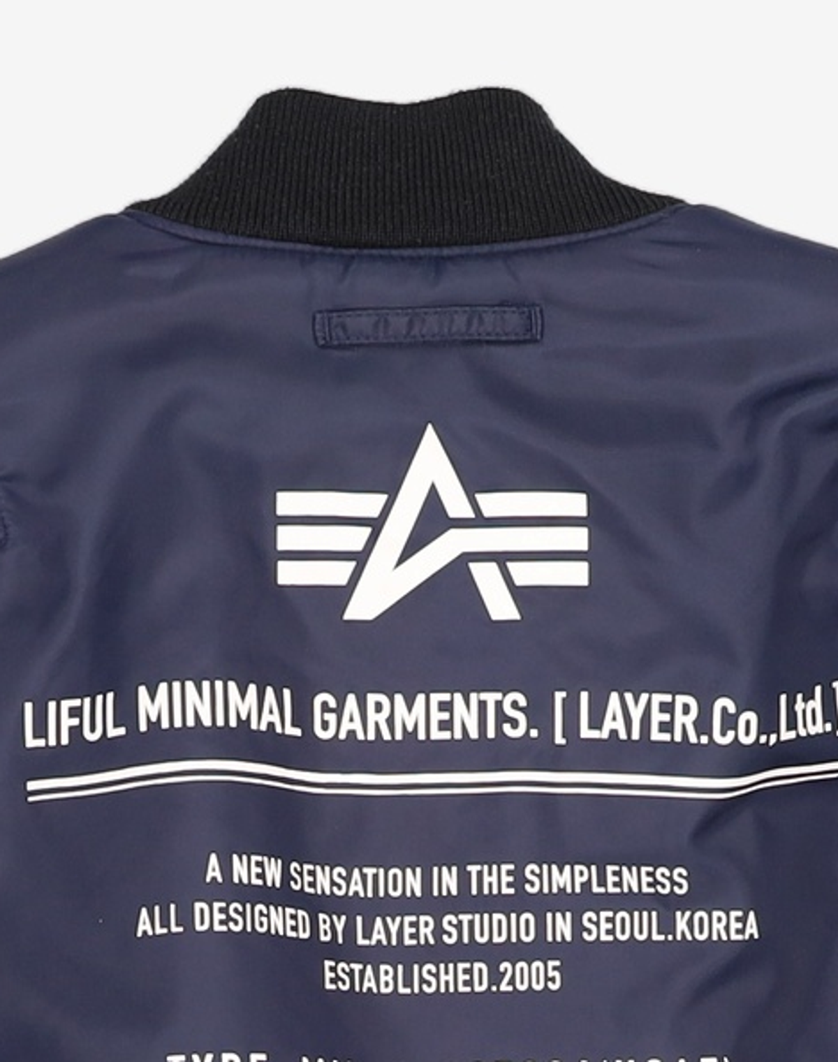 라이풀 미니멀 가먼츠(LIFUL MINIMAL GARMENTS) 항공 점퍼/블루종/MA-1 FREE