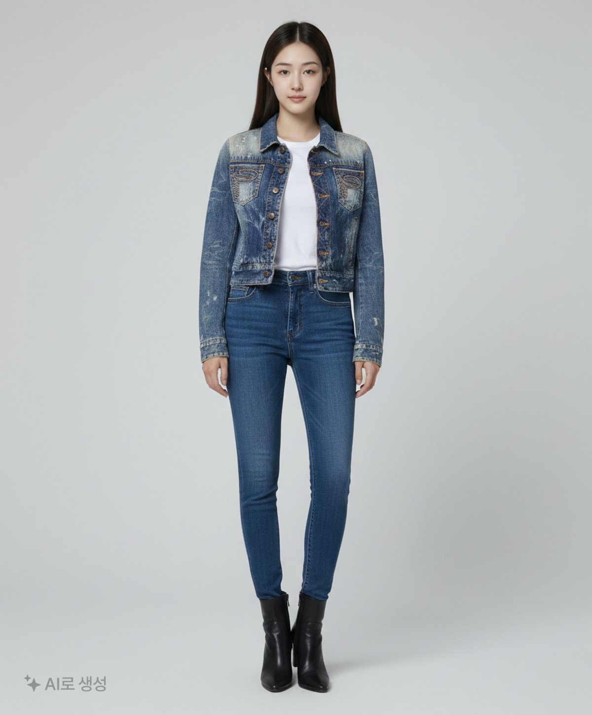디스퀘어드2(DSQUARED2) 데님/트러커 재킷 40
