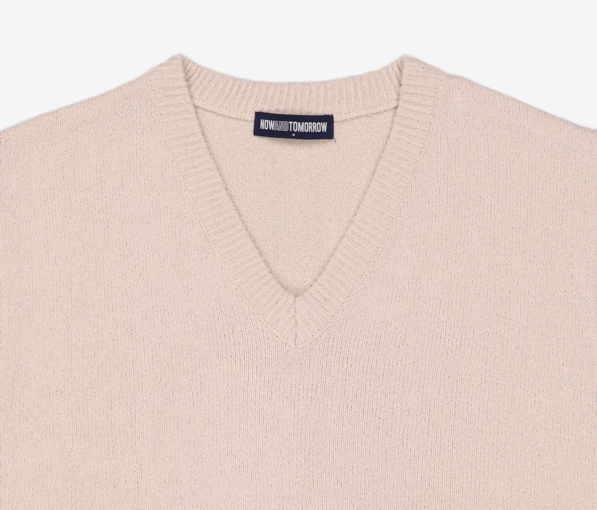나우앤투모로우(NOWANDTOMORROW) 루프 파일 코튼 베스트 LOOP PILE COTTON VEST M