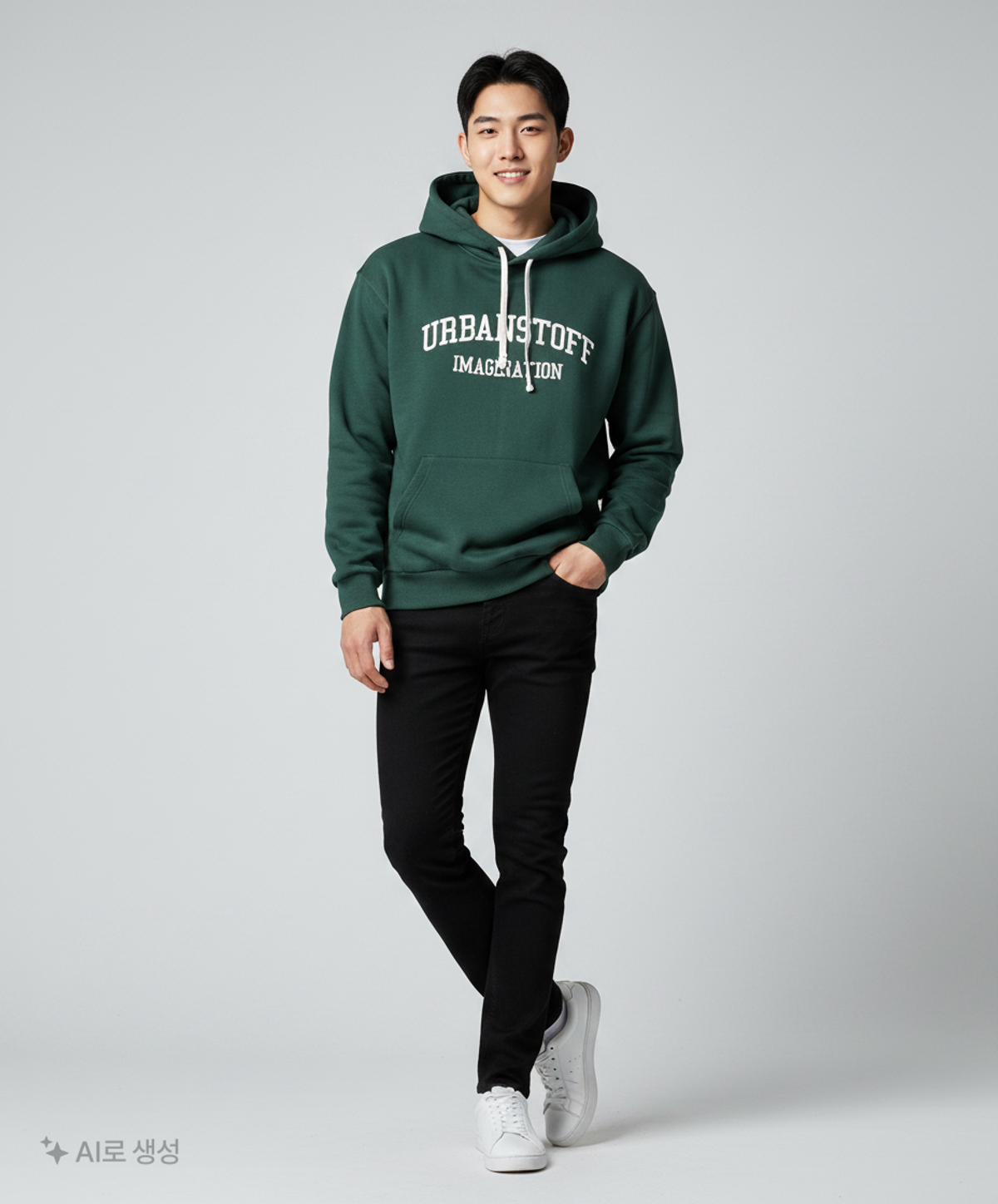 어반스터프(URBANSTOFF) 후드 티셔츠 L