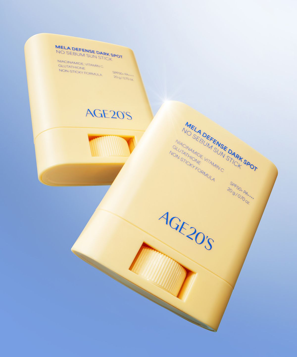 에이지투웨니스(AGE 20'S) 멜라 디펜스 기미 노세범 선스틱 20g (SPF50+, PA++++)