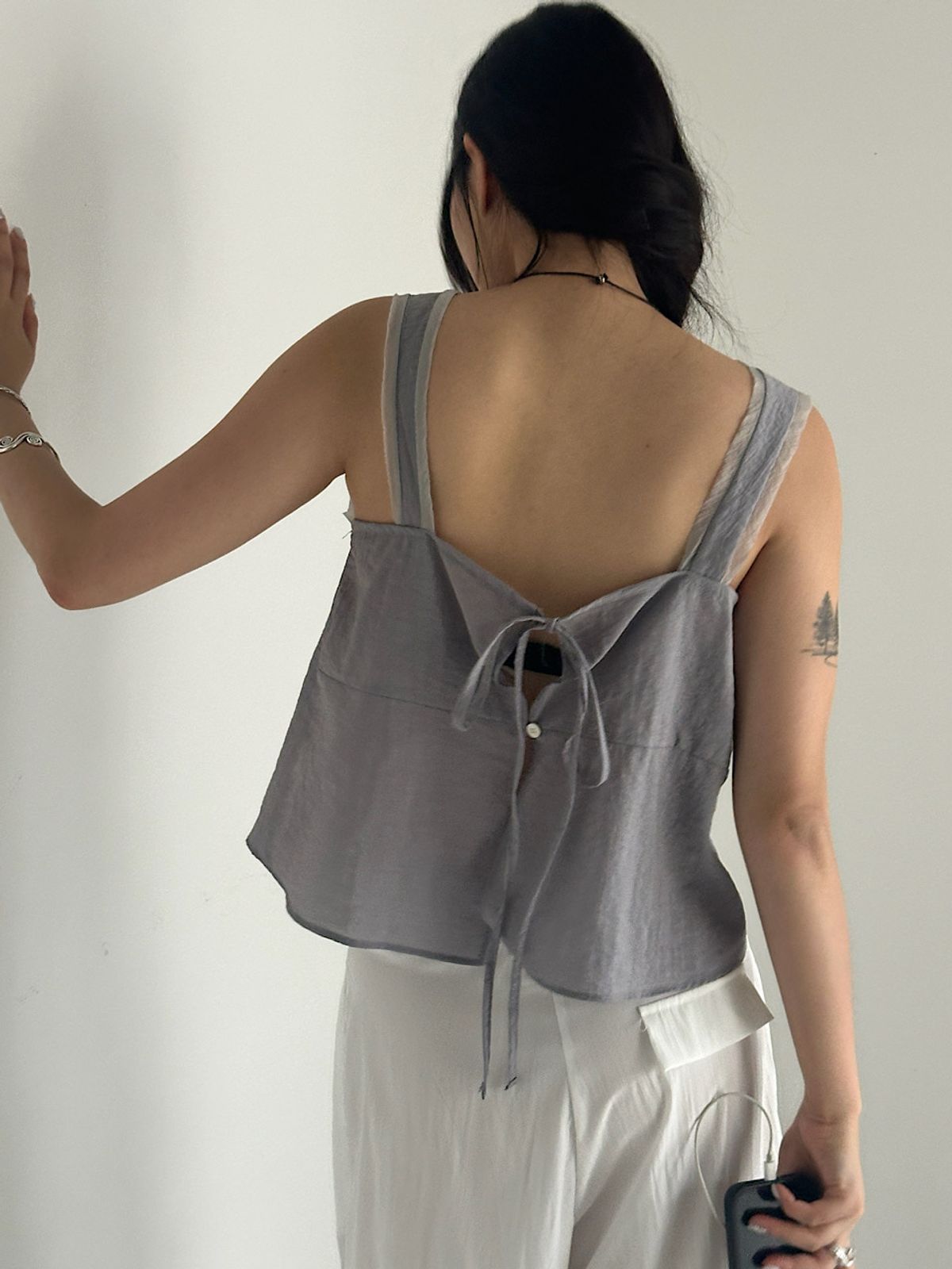 아포엠(APOEM) Mist Veil  Blouse (2C)