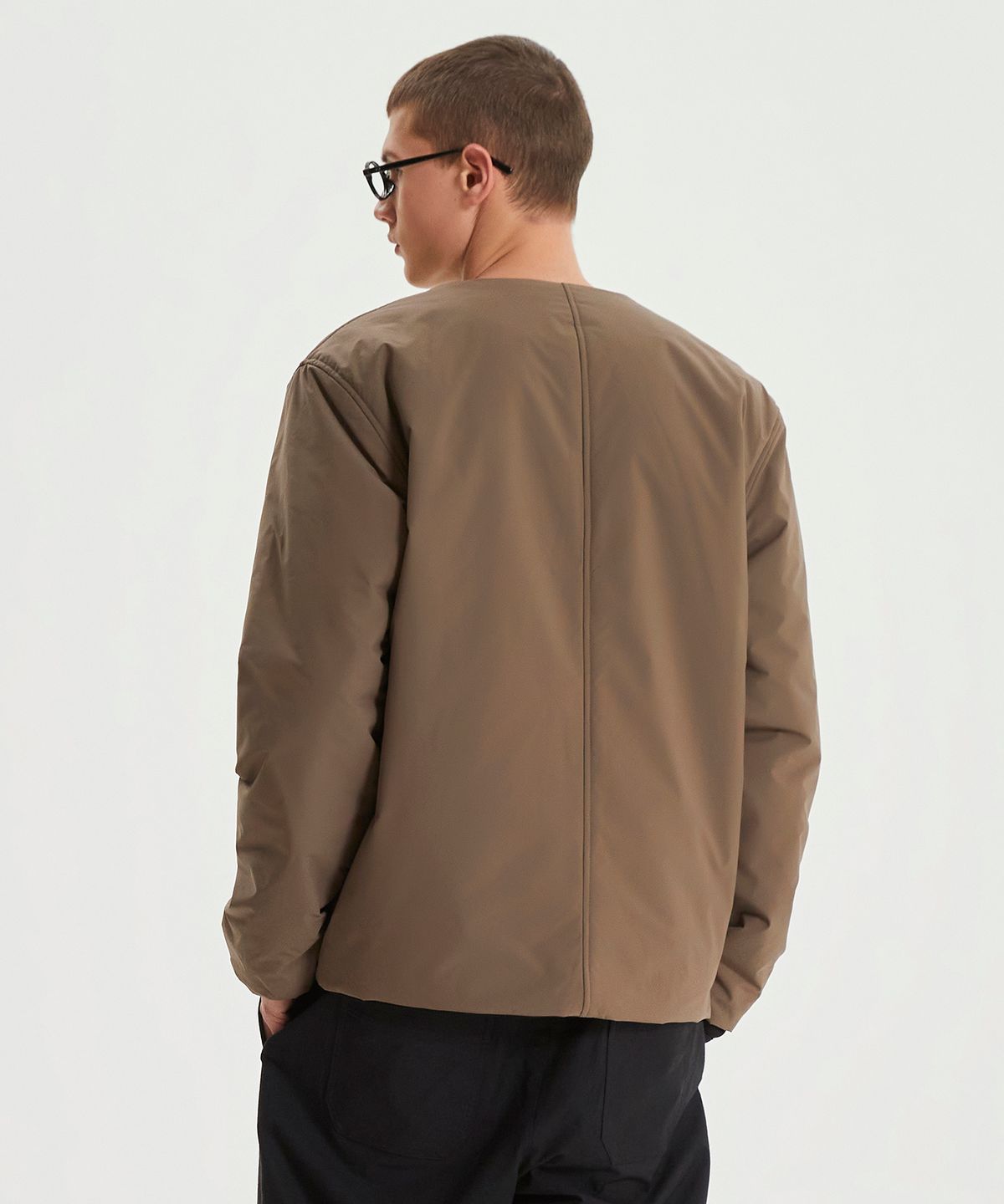 뉴발란스(NEW BALANCE) NBNQF4M931 / MEN 클라우드 패딩 가디건 (MOCHA)