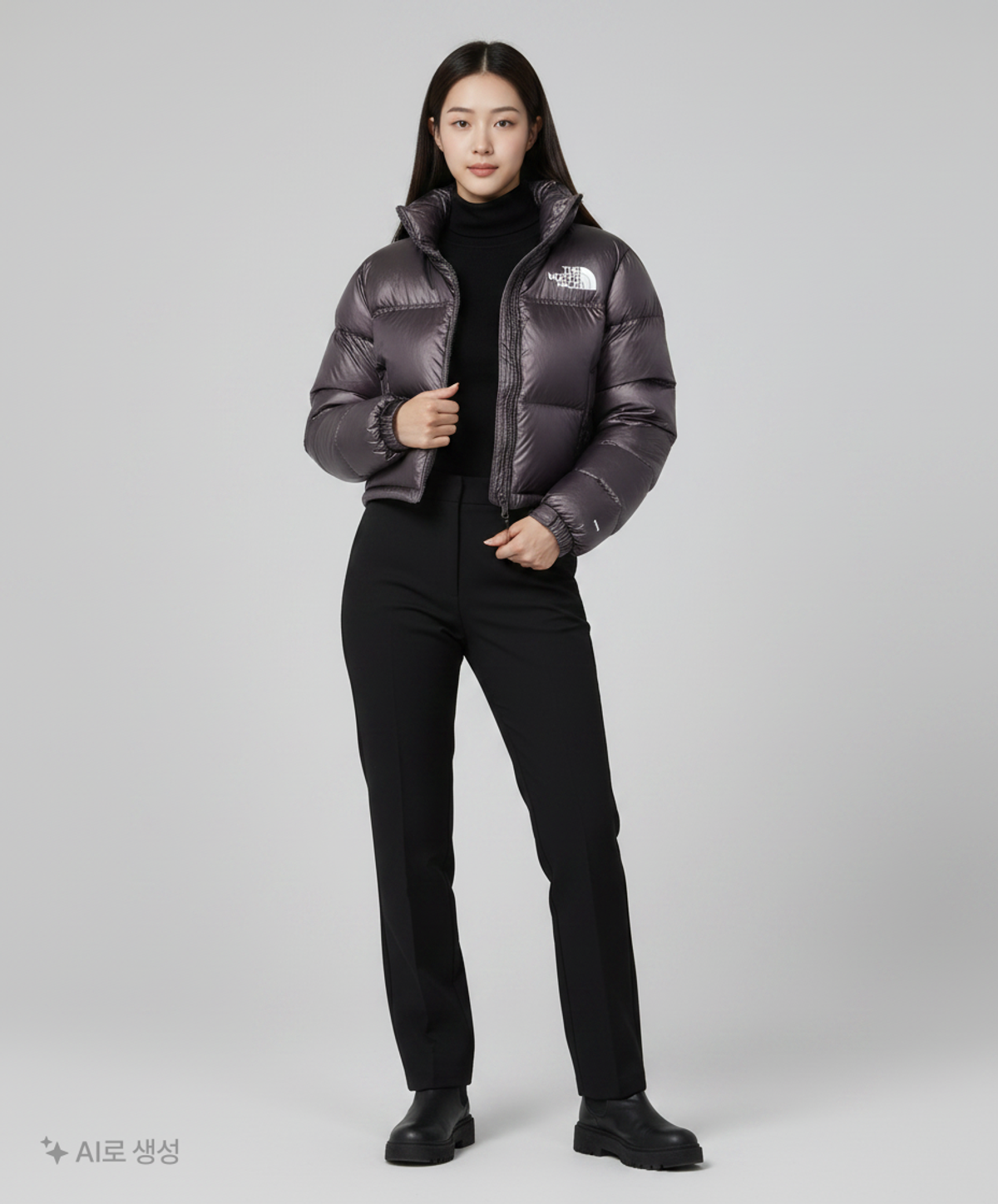 노스페이스(THE NORTH FACE) NJ1DP96A 여성 눕시 숏 자켓 L