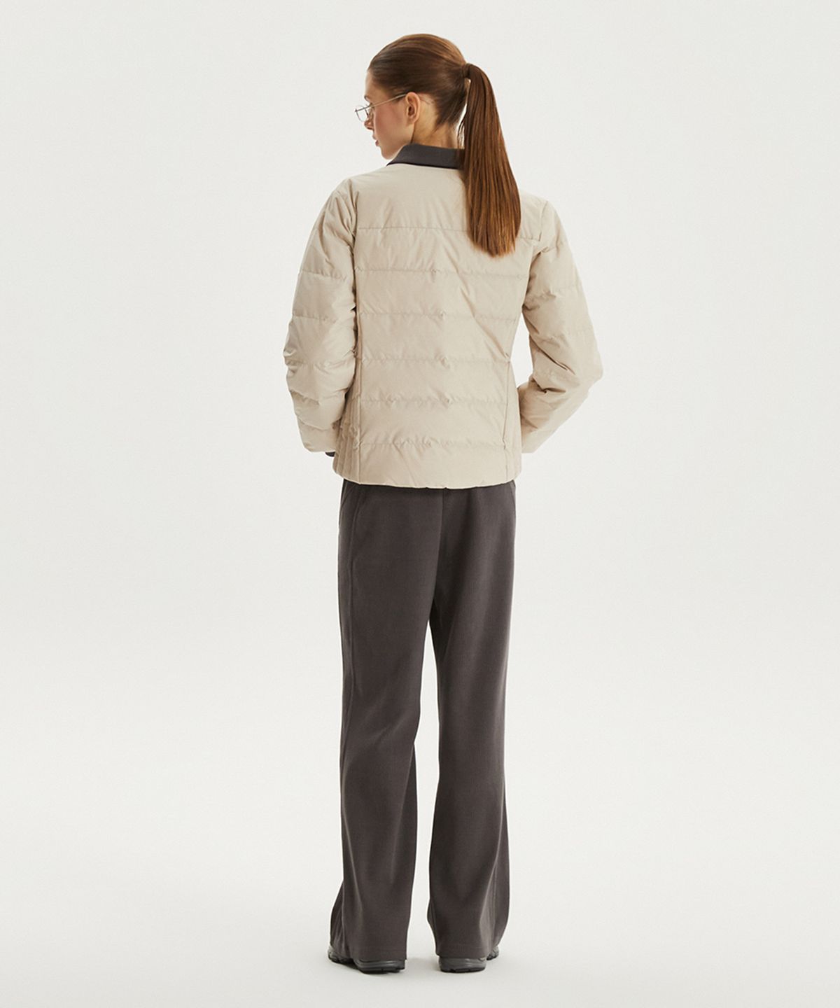 뉴발란스(NEW BALANCE) NBNPF4W022 / WOMEN 액티브 라이트 다운 (L/BEIGE)