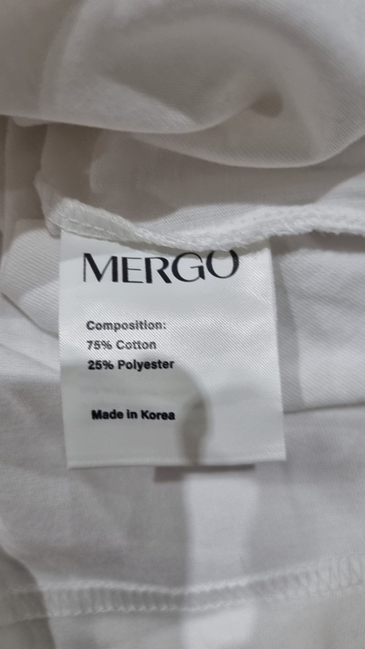 메르고(MERGO) 긴소매 티셔츠 L