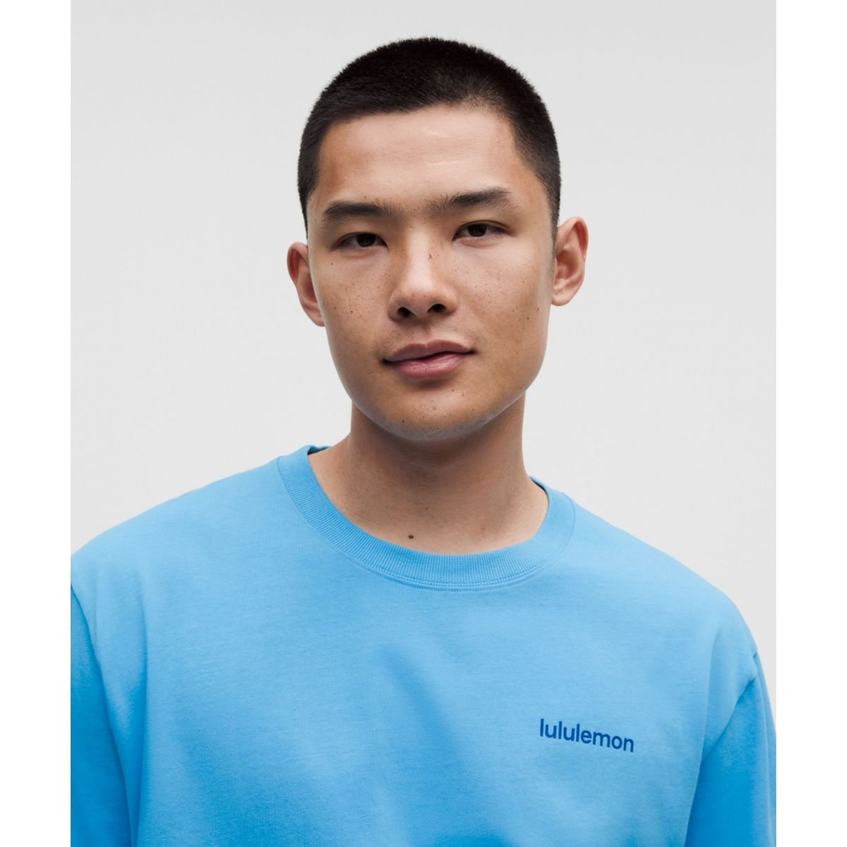 룰루레몬(LULULEMON) 헤비웨이트 코튼 저지 티셔츠 *워드마크  OAVE
