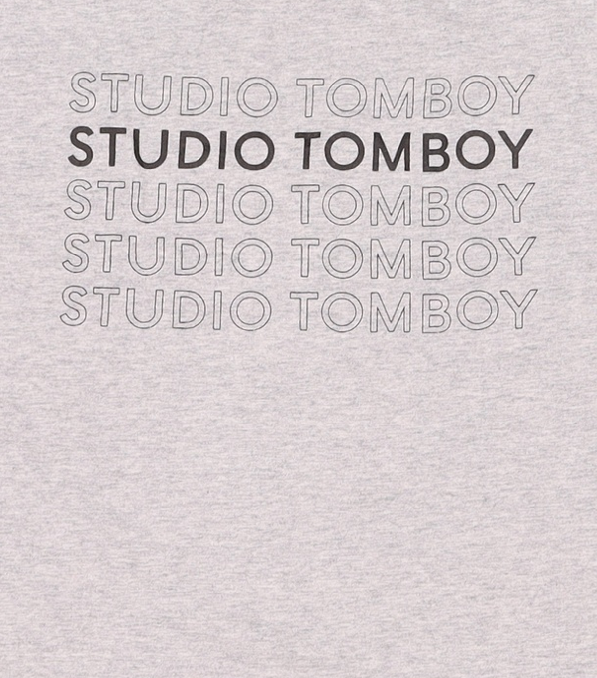 스튜디오 톰보이(STUDIO TOMBOY) 반소매 티셔츠 FREE