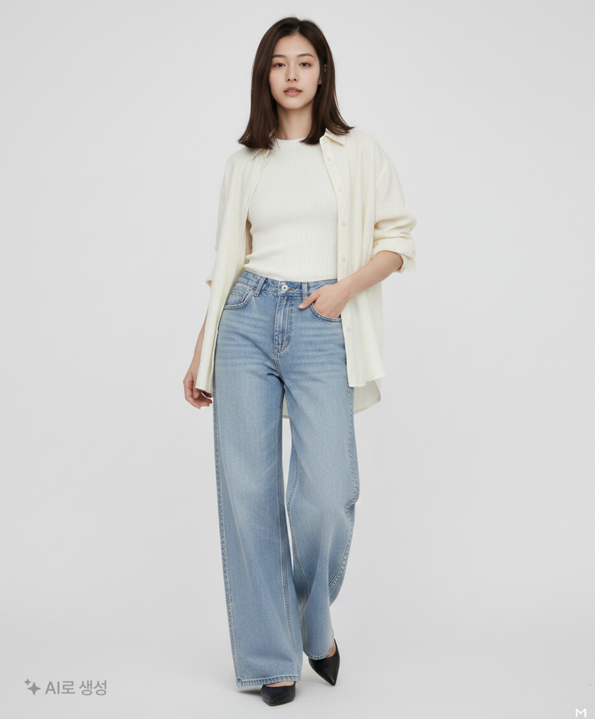 자라(ZARA) 청/데님 팬츠 32