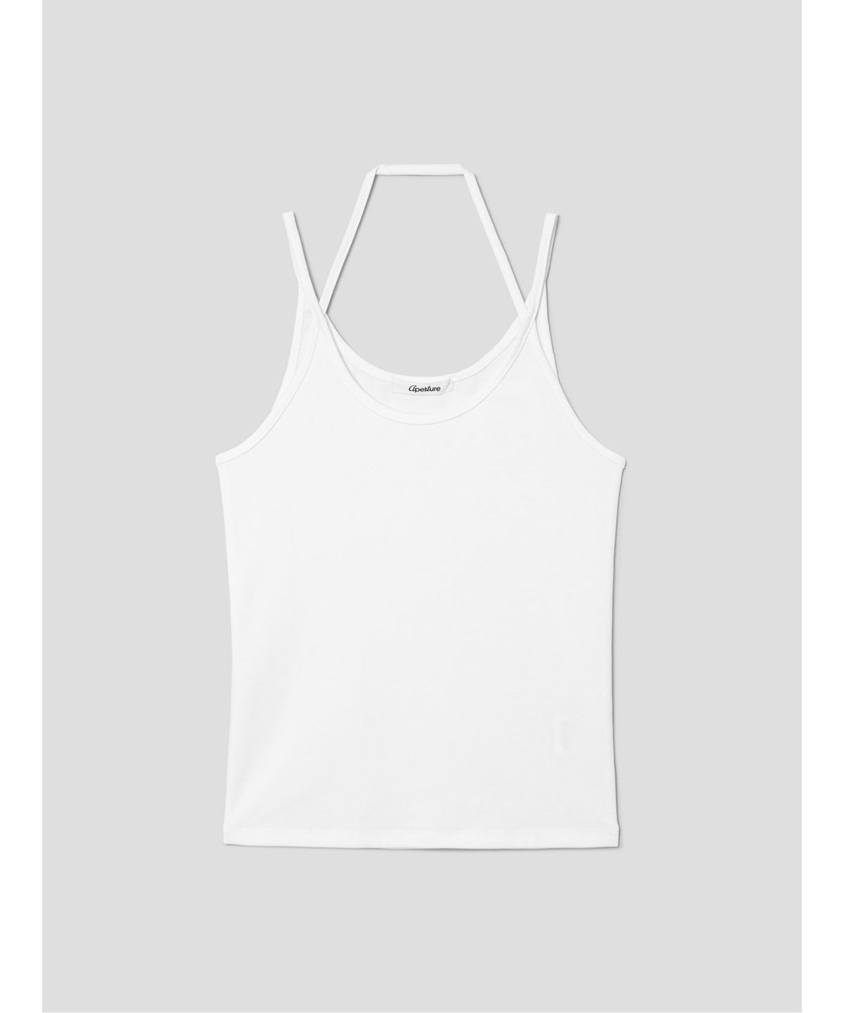 디애퍼처(THE APERTURE) Ava Slveeless Top  White (TA6442A071)