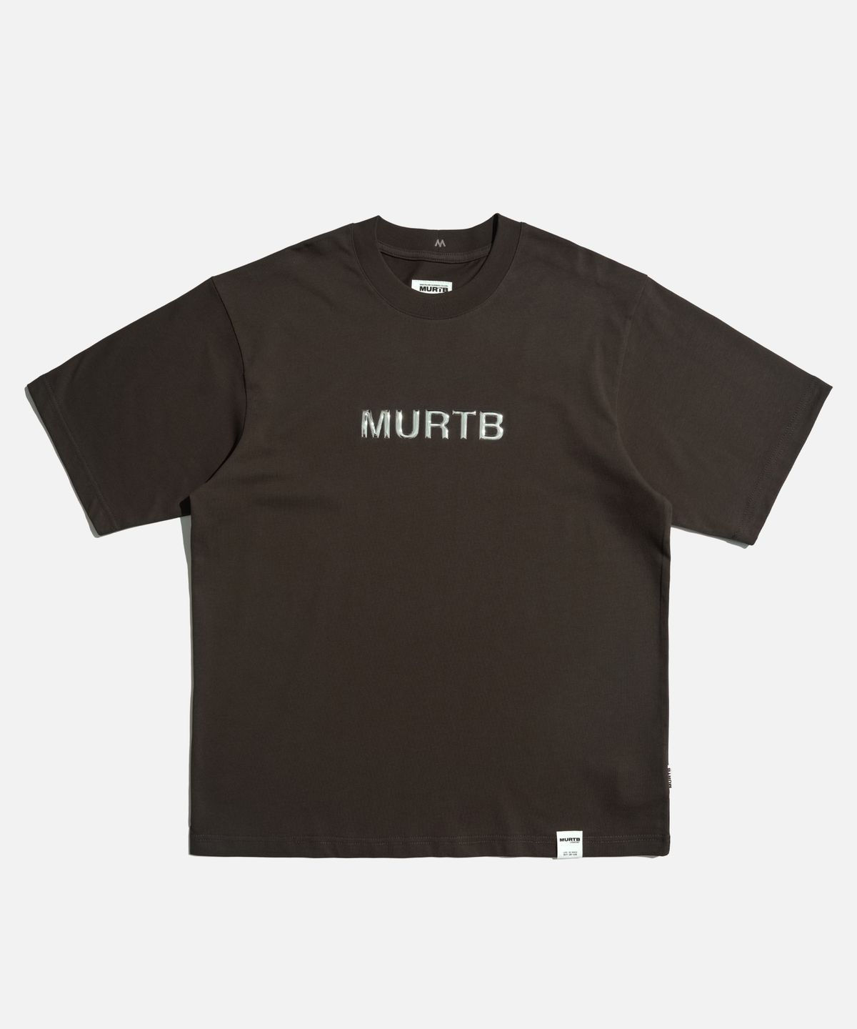 미드업데이트(MIDUPDATE) 3D Rubberized Graphic Tee darkgray