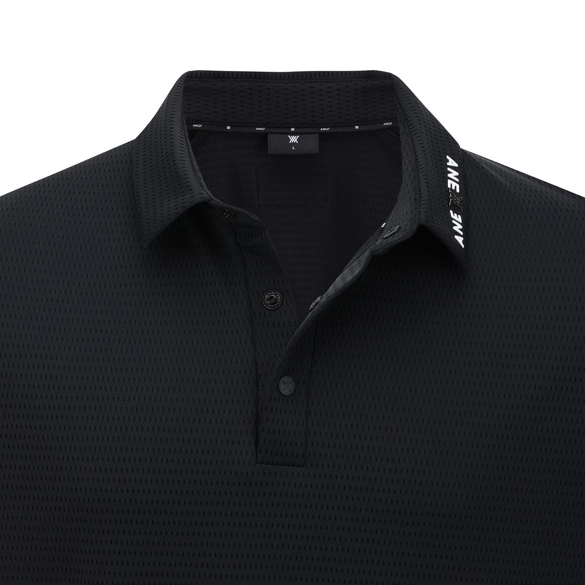 어뉴골프(ANEW GOLF) MEN ACTIVE BAND T-SHIRT_BK