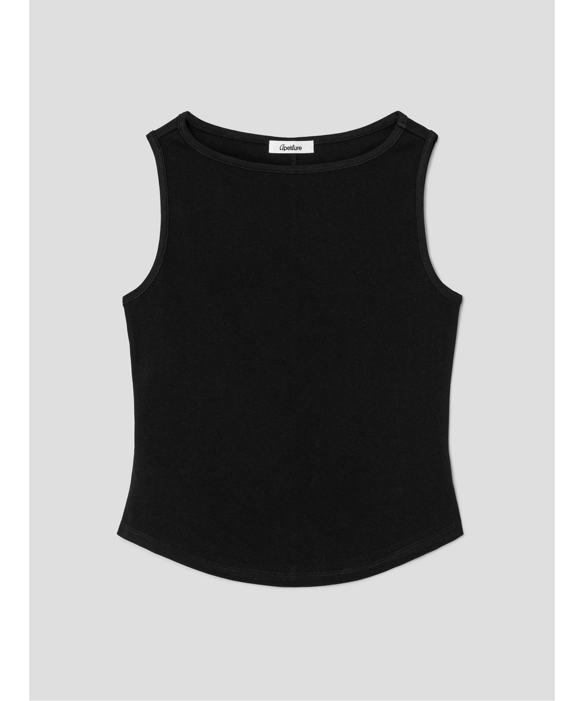 디애퍼처(THE APERTURE) Avis Slveeless Top  Black (TA6442A085)