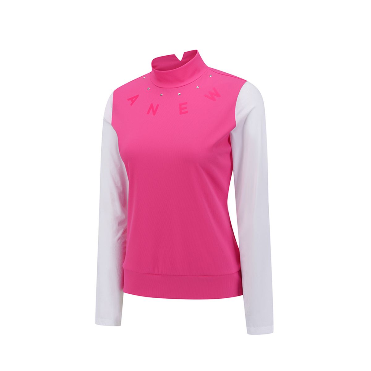 어뉴골프(ANEW GOLF) WOMEN MOCK NECK COOLING SLEEVE T-SHIRT_HP