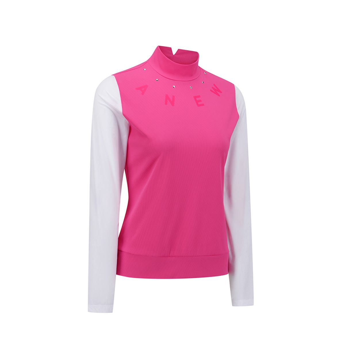어뉴골프(ANEW GOLF) WOMEN MOCK NECK COOLING SLEEVE T-SHIRT_HP
