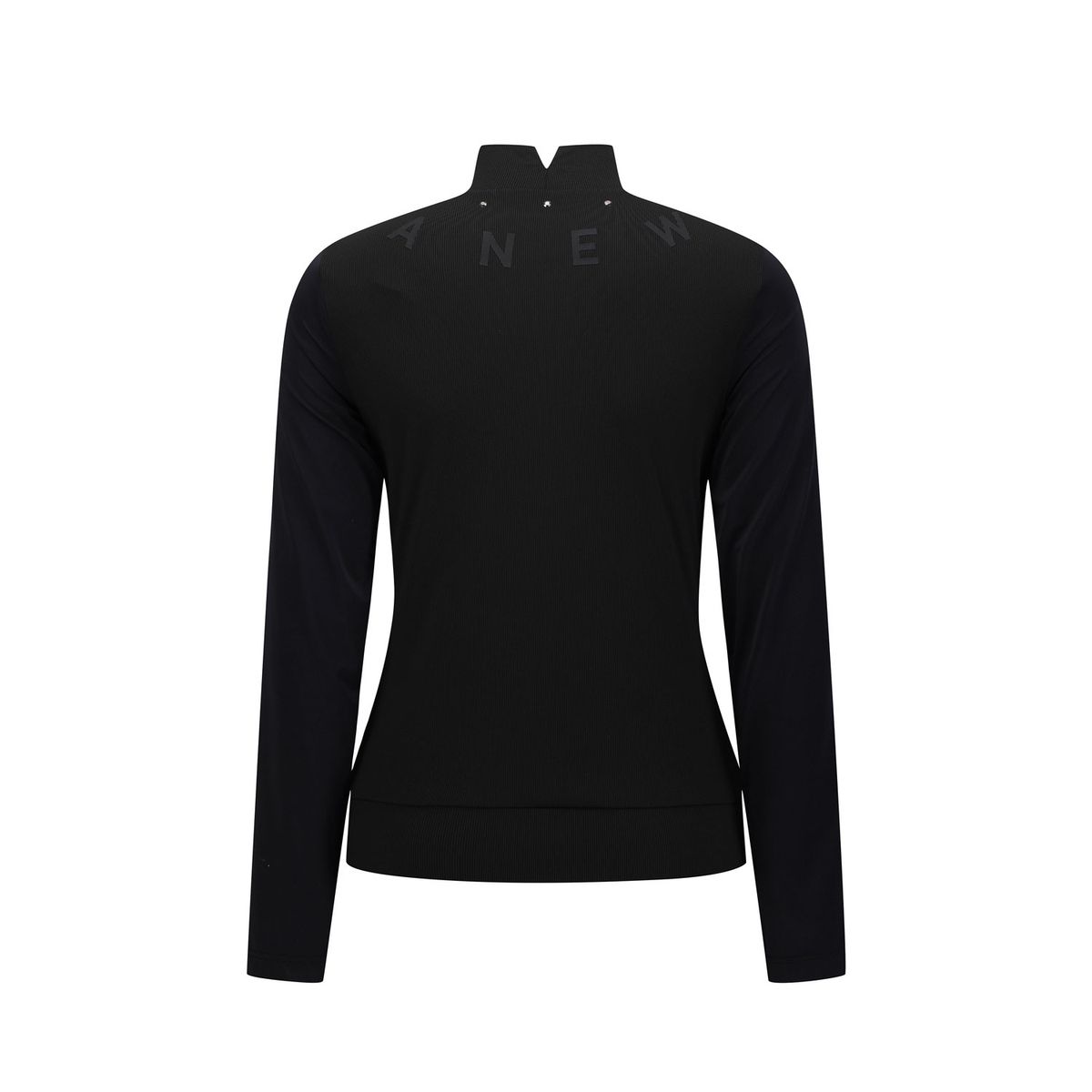 어뉴골프(ANEW GOLF) WOMEN MOCK NECK COOLING SLEEVE T-SHIRT_BK