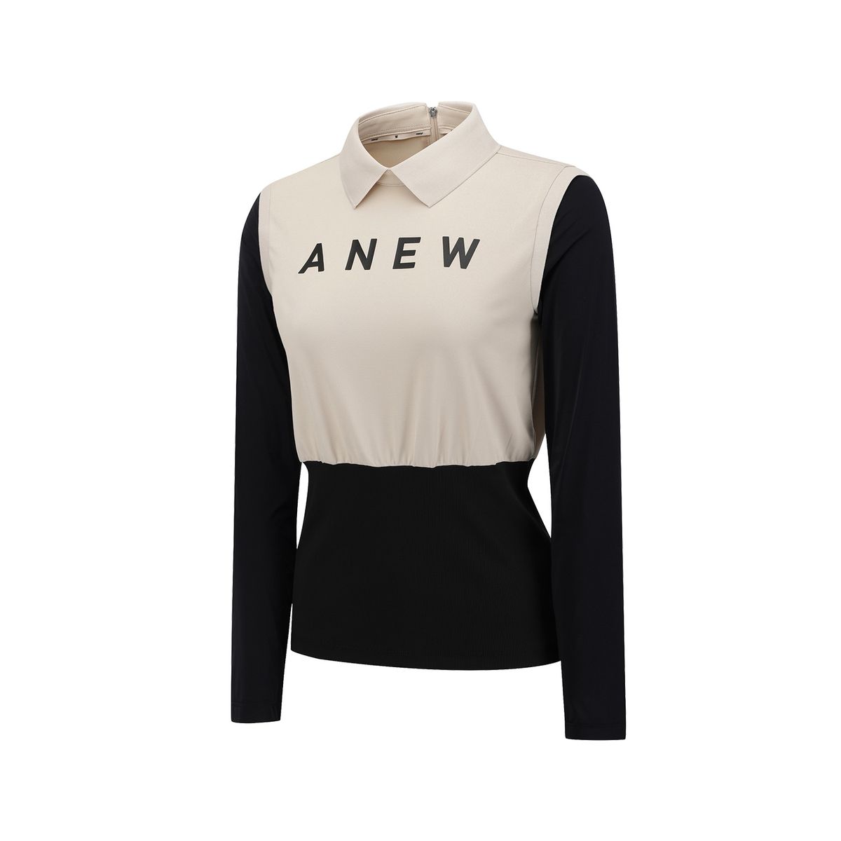 어뉴골프(ANEW GOLF) WOMEN REVERSE COOLING SLEEVE T-SHIRT_LE