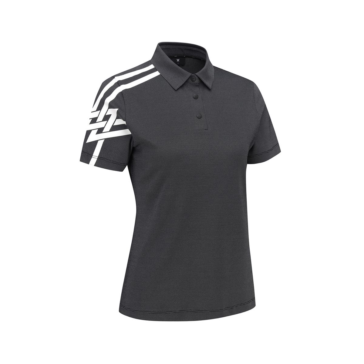 어뉴골프(ANEW GOLF) WOMEN TECH PERFORMANCE POLO T-SHIRT_BK