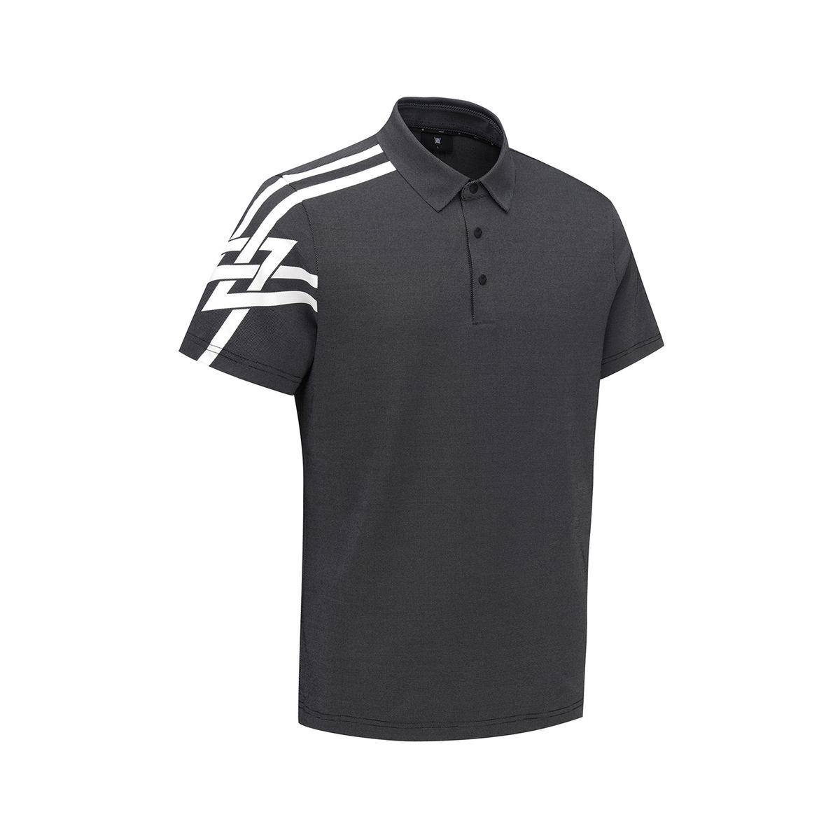 어뉴골프(ANEW GOLF) MEN TECH PERFORMANCE POLO T-SHIRT_BK