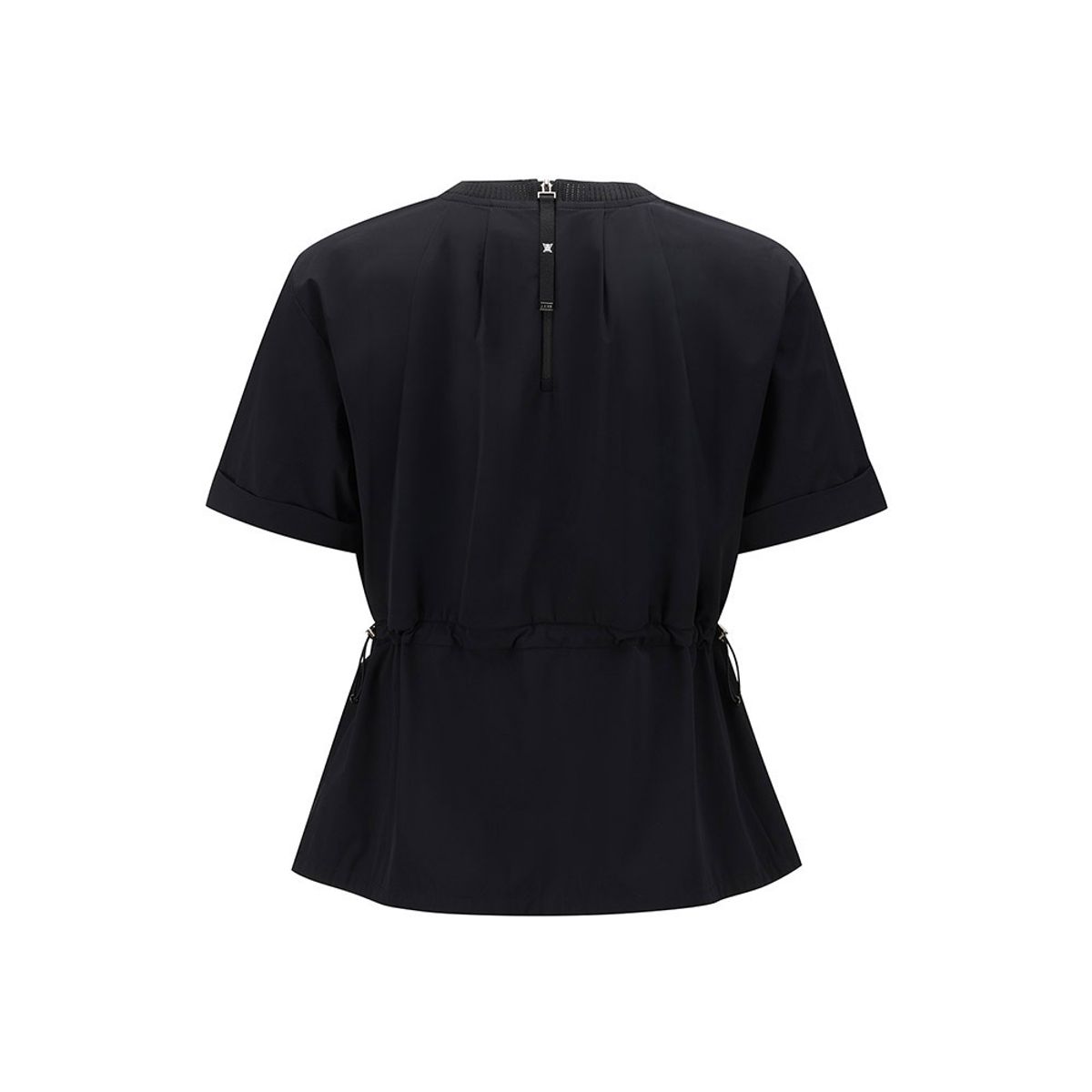 어뉴골프(ANEW GOLF) WOMEN LAYERED ANORAK T-SHIRT_BK