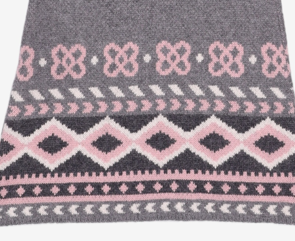 매드핑크(MADPINK) PAIR ISLE OFF SHOULDER KNIT DRESS FREE