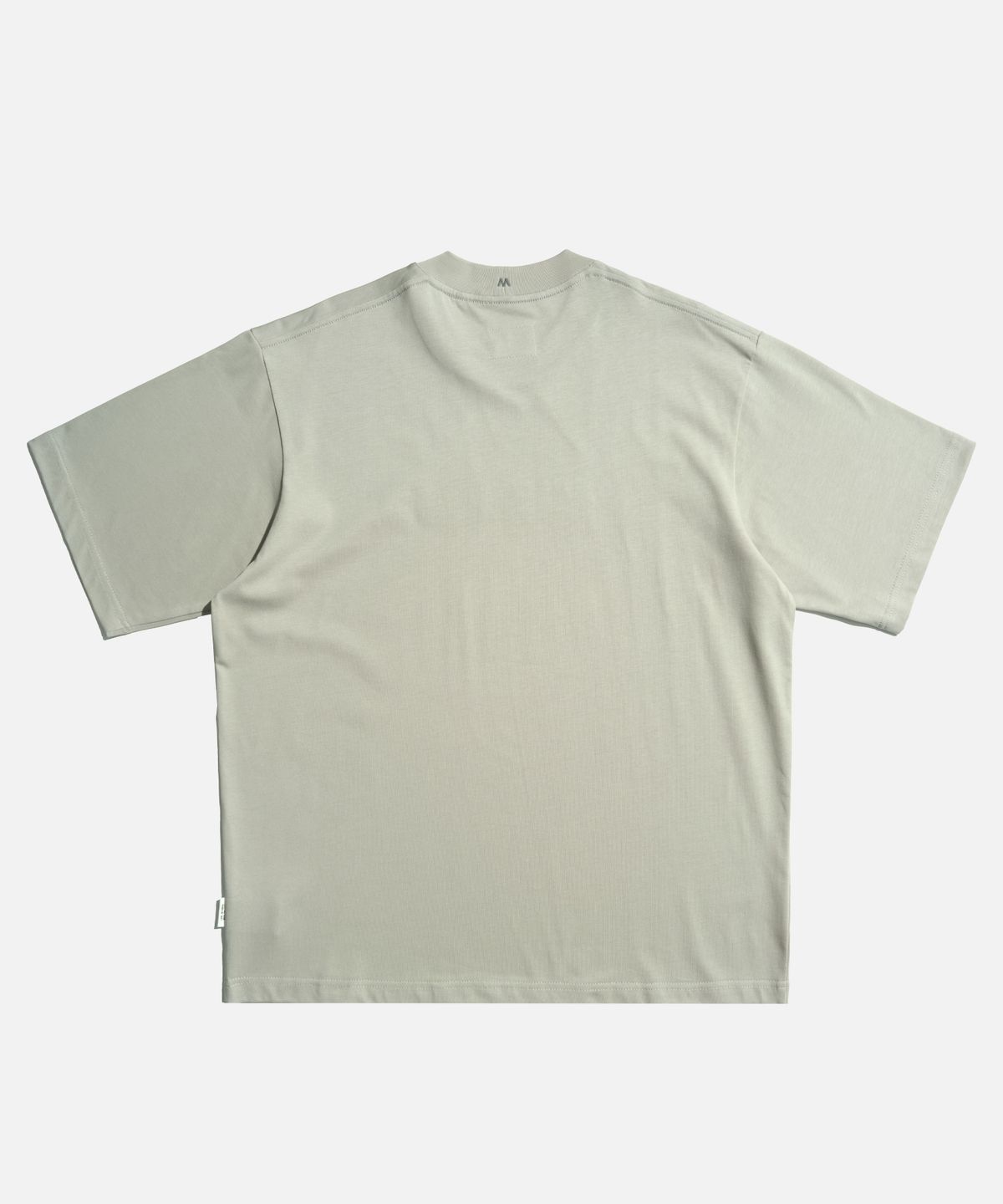 미드업데이트(MIDUPDATE) 3D Rubberized Graphic Tee lightgray