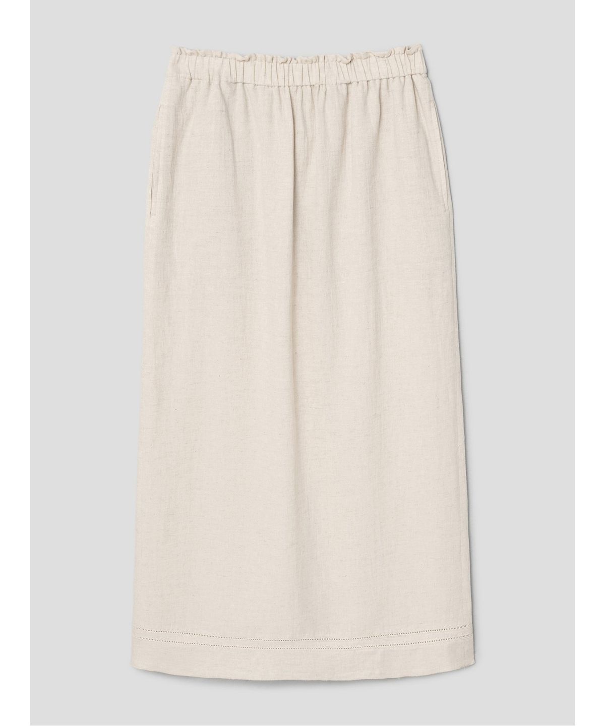 디애퍼처(THE APERTURE) Loic H Line Skirt  Ivory (TA6427A040)