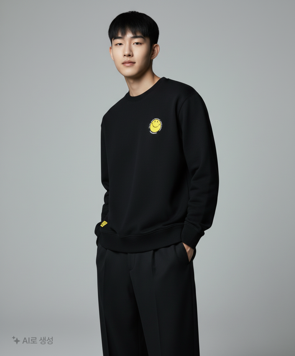 스마일리월드(SMILEY WORLD) 맨투맨/스웨트셔츠 L