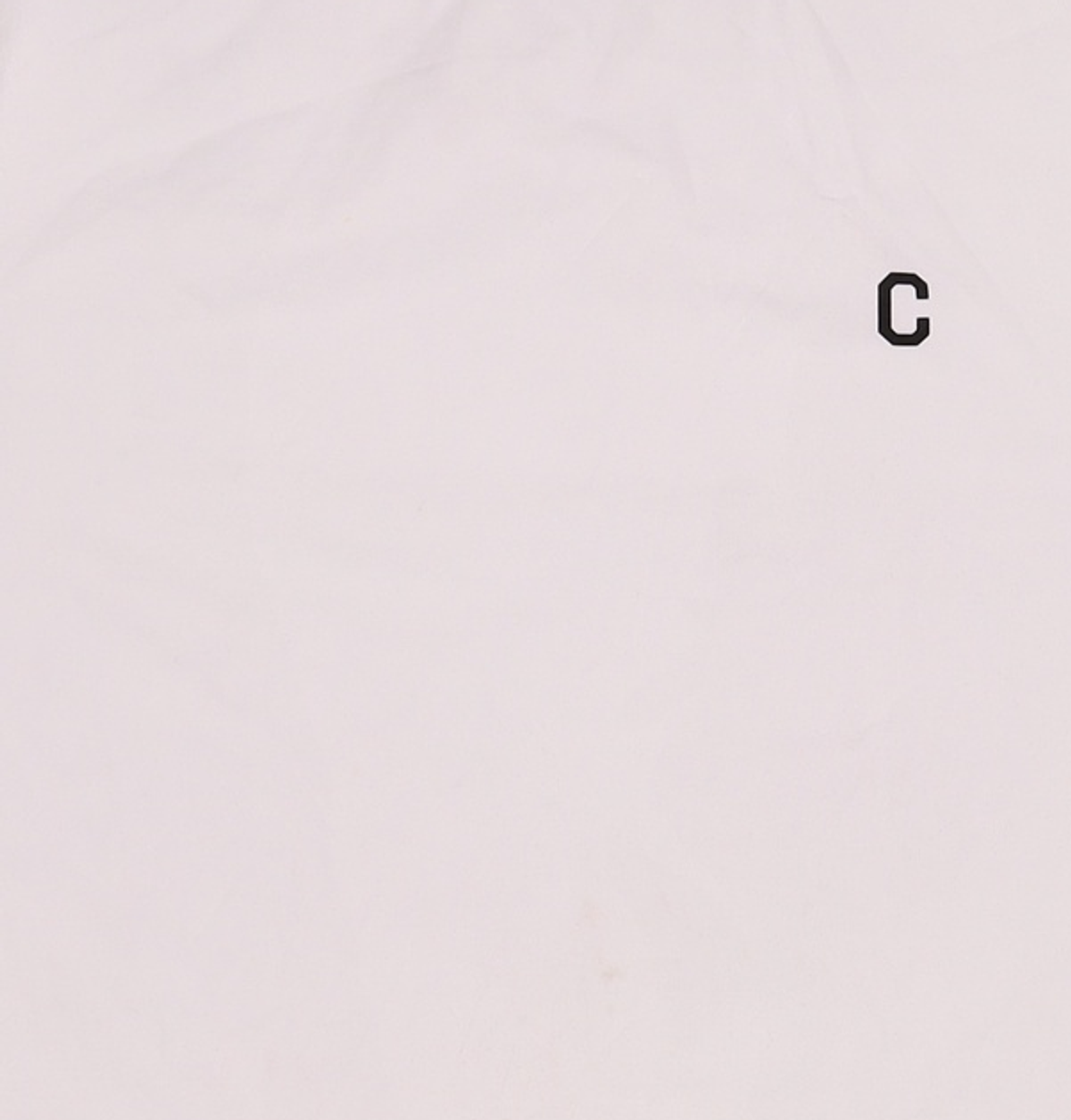 커버낫(COVERNAT) 소로나 스몰 C 로고 티셔츠 화이트 M