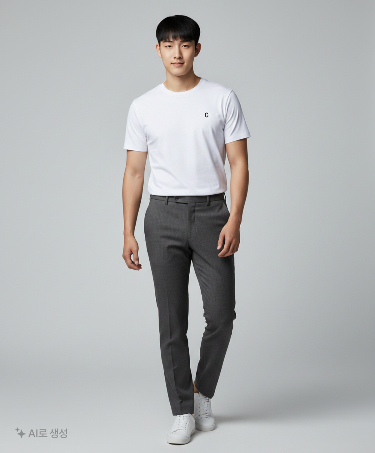 커버낫(COVERNAT) 소로나 스몰 C 로고 티셔츠 화이트 M
