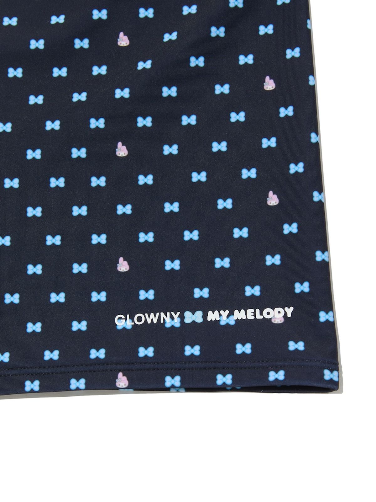글로니(GLOWNY) GLOWNY X MY MELODY MINI BOW BIKINI SET (NAVY)