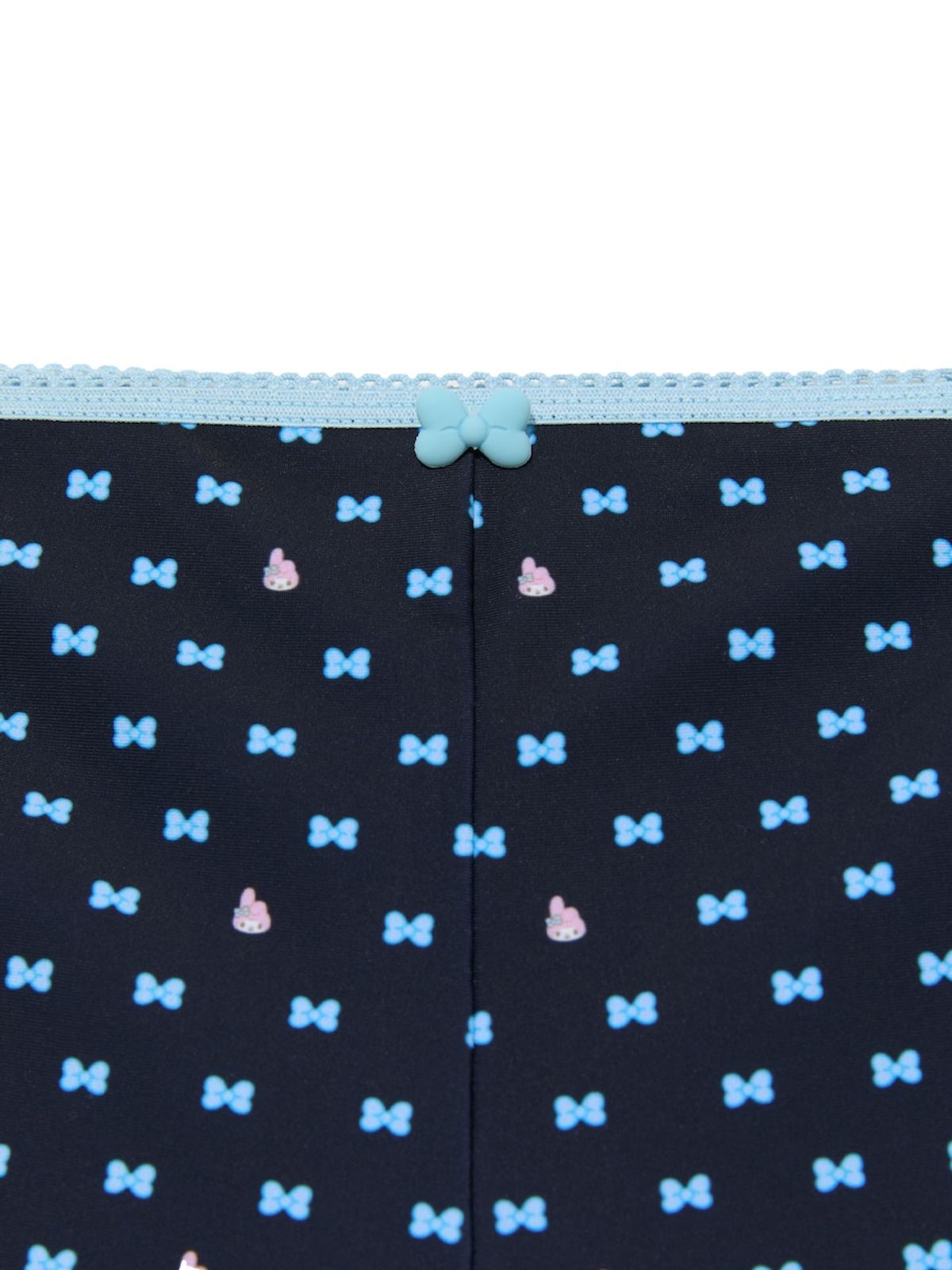 글로니(GLOWNY) GLOWNY X MY MELODY MINI BOW BIKINI SET (NAVY)
