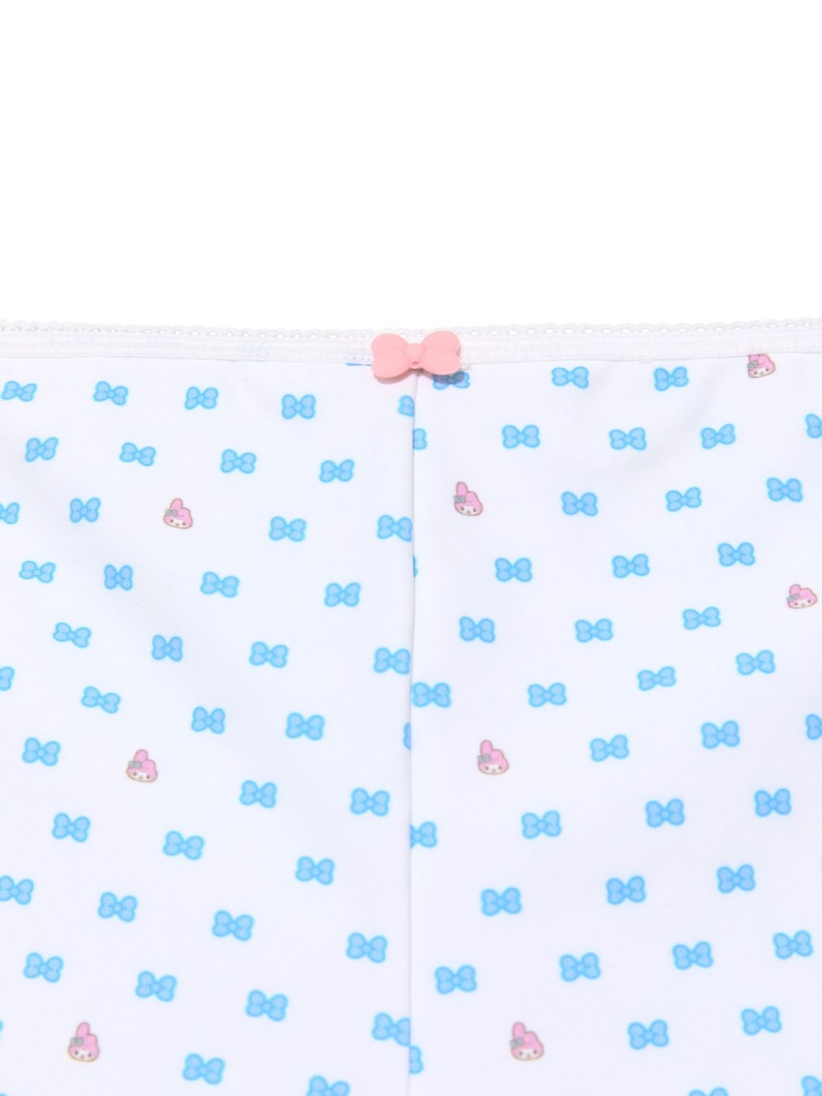 글로니(GLOWNY) GLOWNY X MY MELODY MINI BOW BIKINI SET (WHITE)