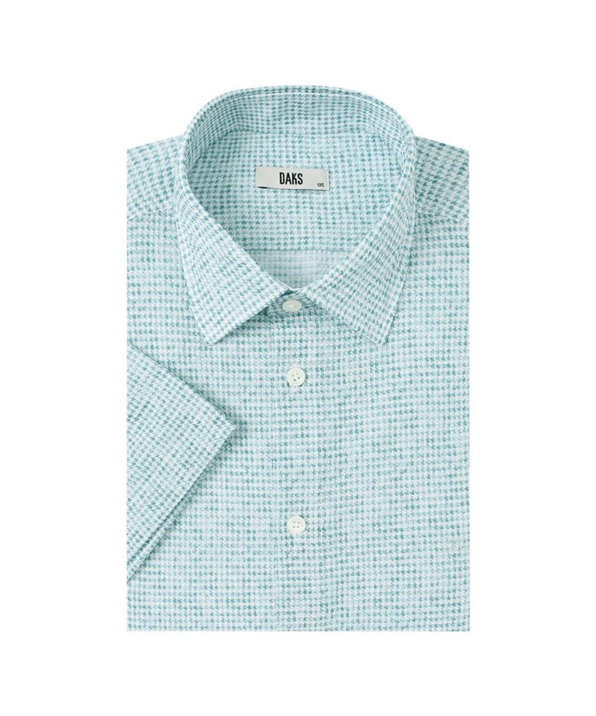 닥스셔츠(DAKS SHIRTS) 노케어 시어서커 마이크로 패턴 캐주얼 반팔셔츠 레귤러핏_DMS1SHCS157E1