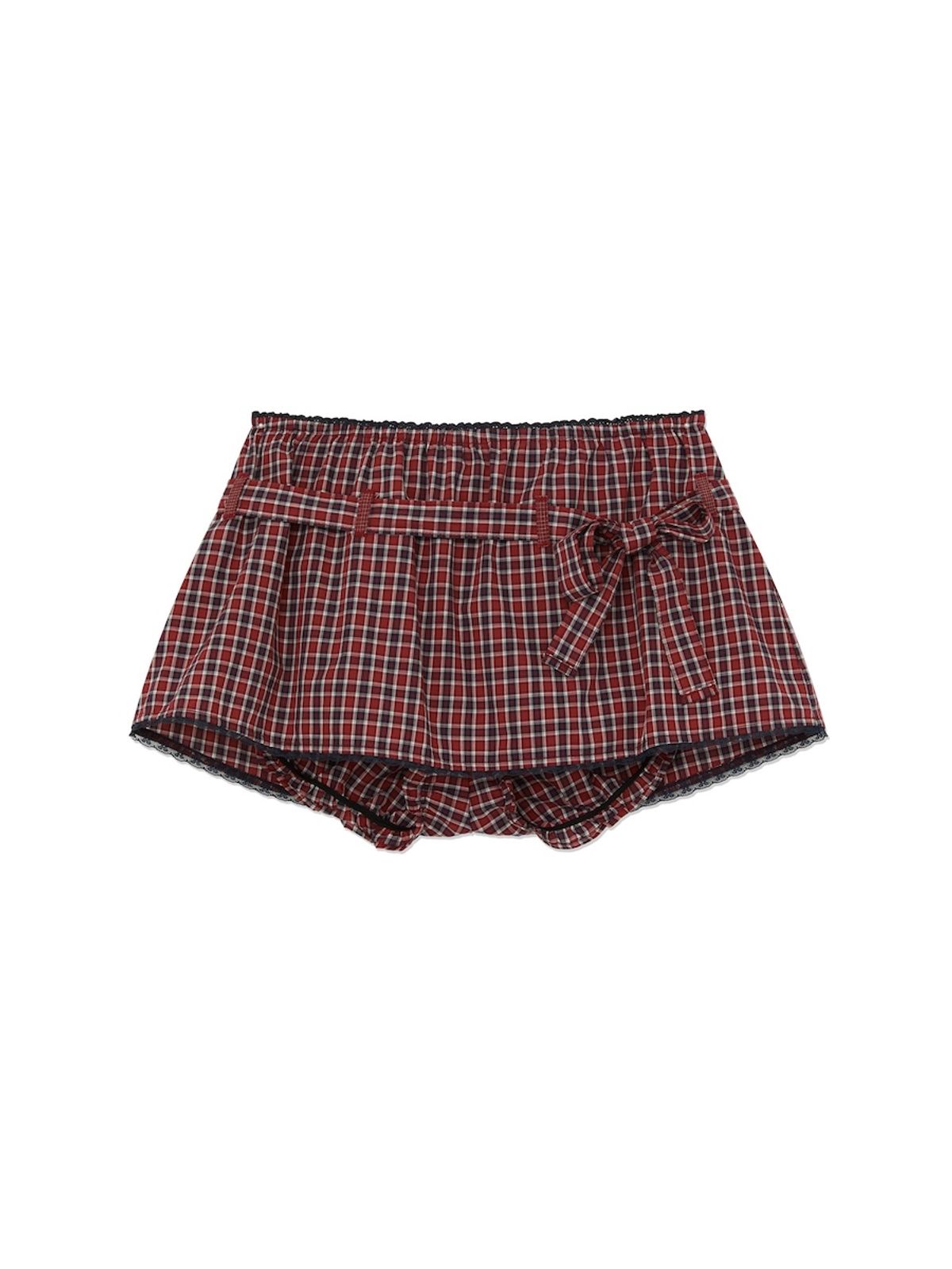 글로니(GLOWNY) GLOWNY X MY MELODY MINI SKORT (RED)