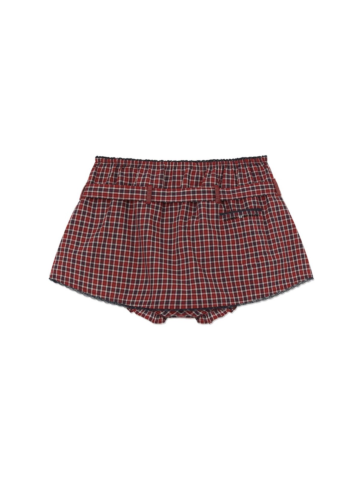 글로니(GLOWNY) GLOWNY X MY MELODY MINI SKORT (RED)