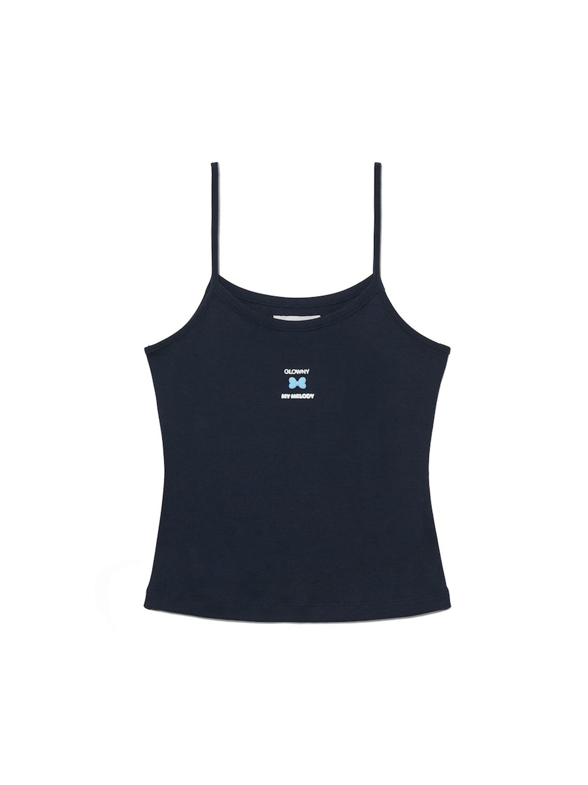 글로니(GLOWNY) GLOWNY X MY MELODY CAMISOLE (NAVY)