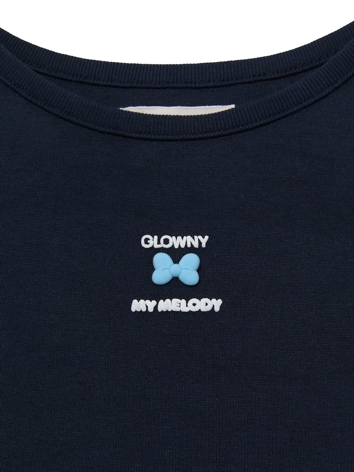 글로니(GLOWNY) GLOWNY X MY MELODY CAMISOLE (NAVY)