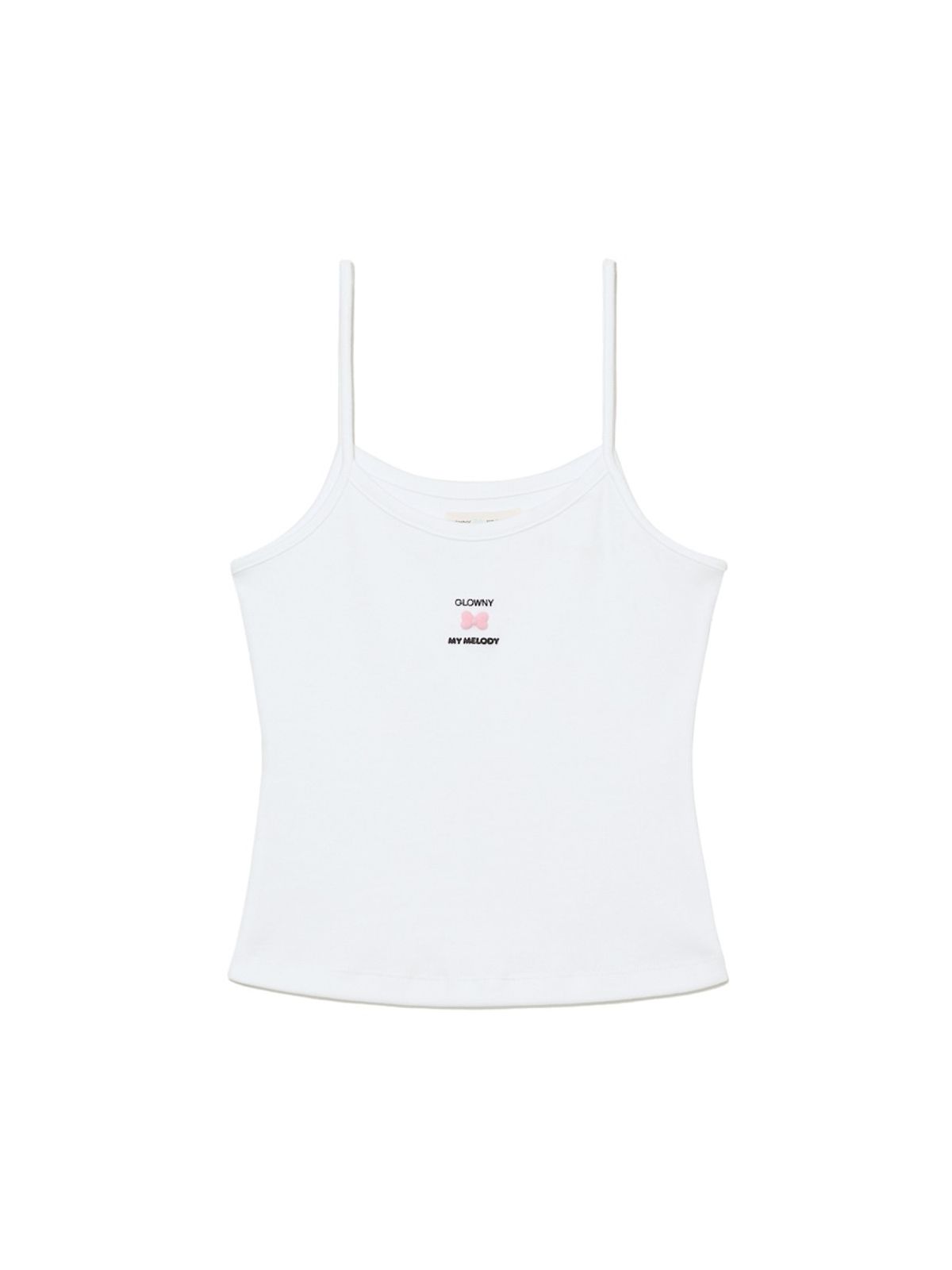 글로니(GLOWNY) GLOWNY X MY MELODY CAMISOLE (WHITE)