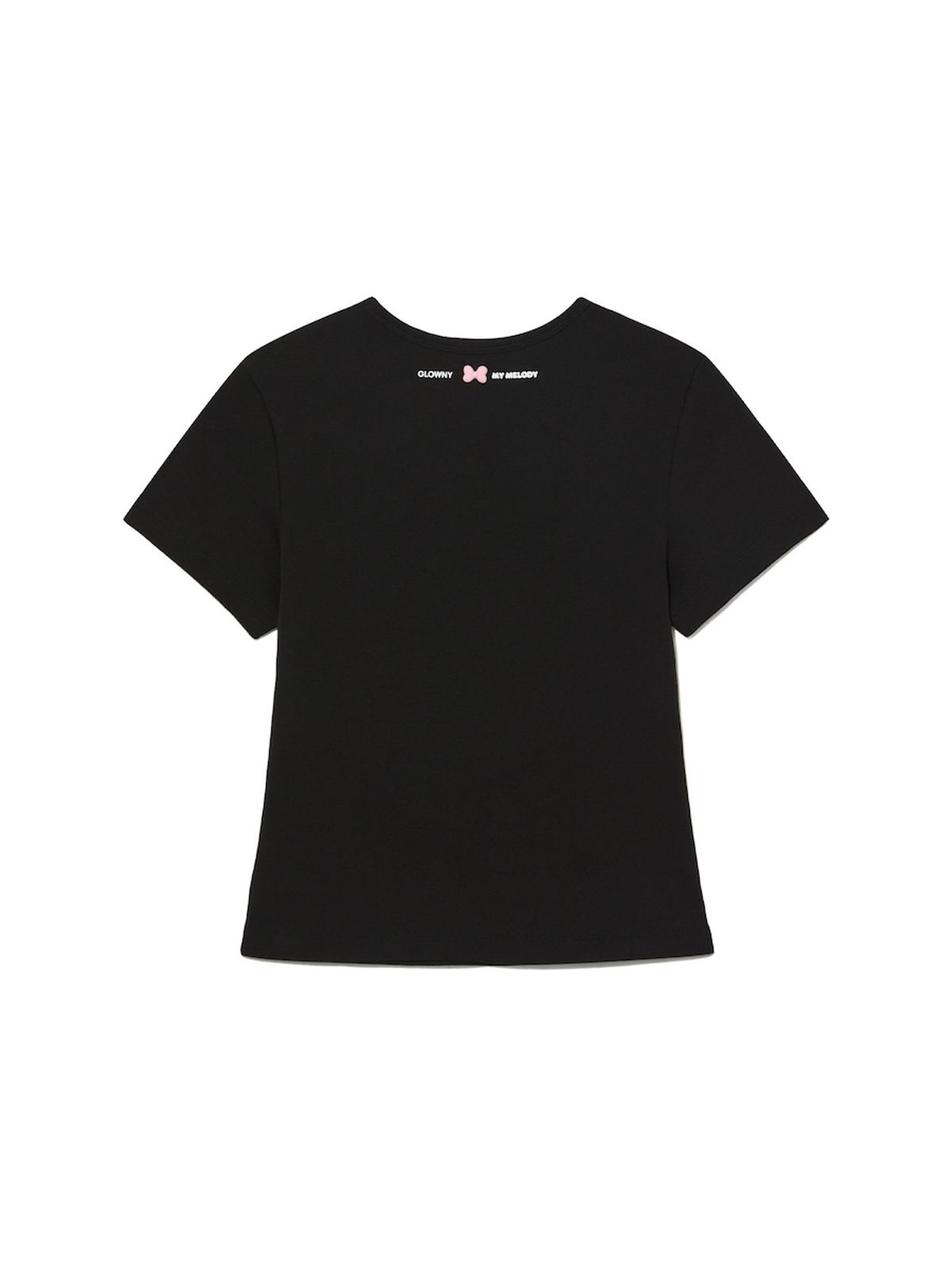 글로니(GLOWNY) GLOWNY X MY MELODY BABY TEE (BLACK)