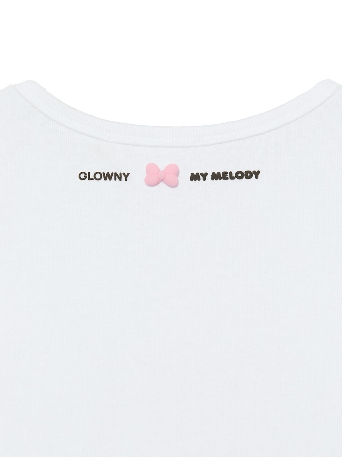글로니(GLOWNY) GLOWNY X MY MELODY BABY TEE (WHITE)