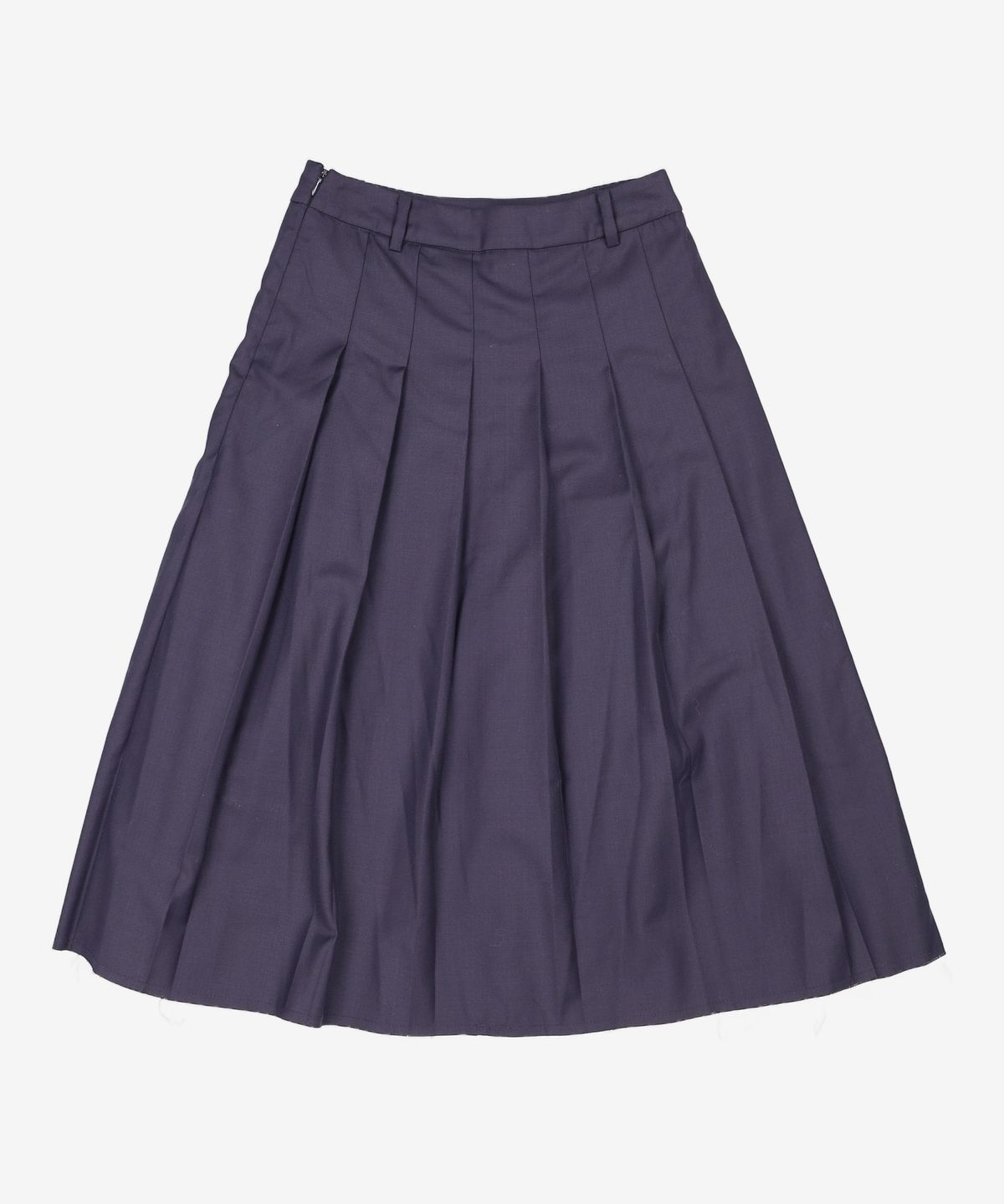 라츠유(LOTSYOU) First-date Pleats Skirt Navy o/s