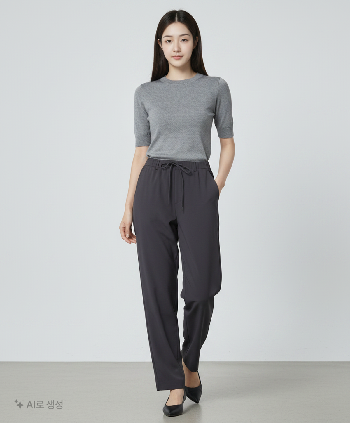 유니클로(UNIQLO) 코튼 팬츠 S