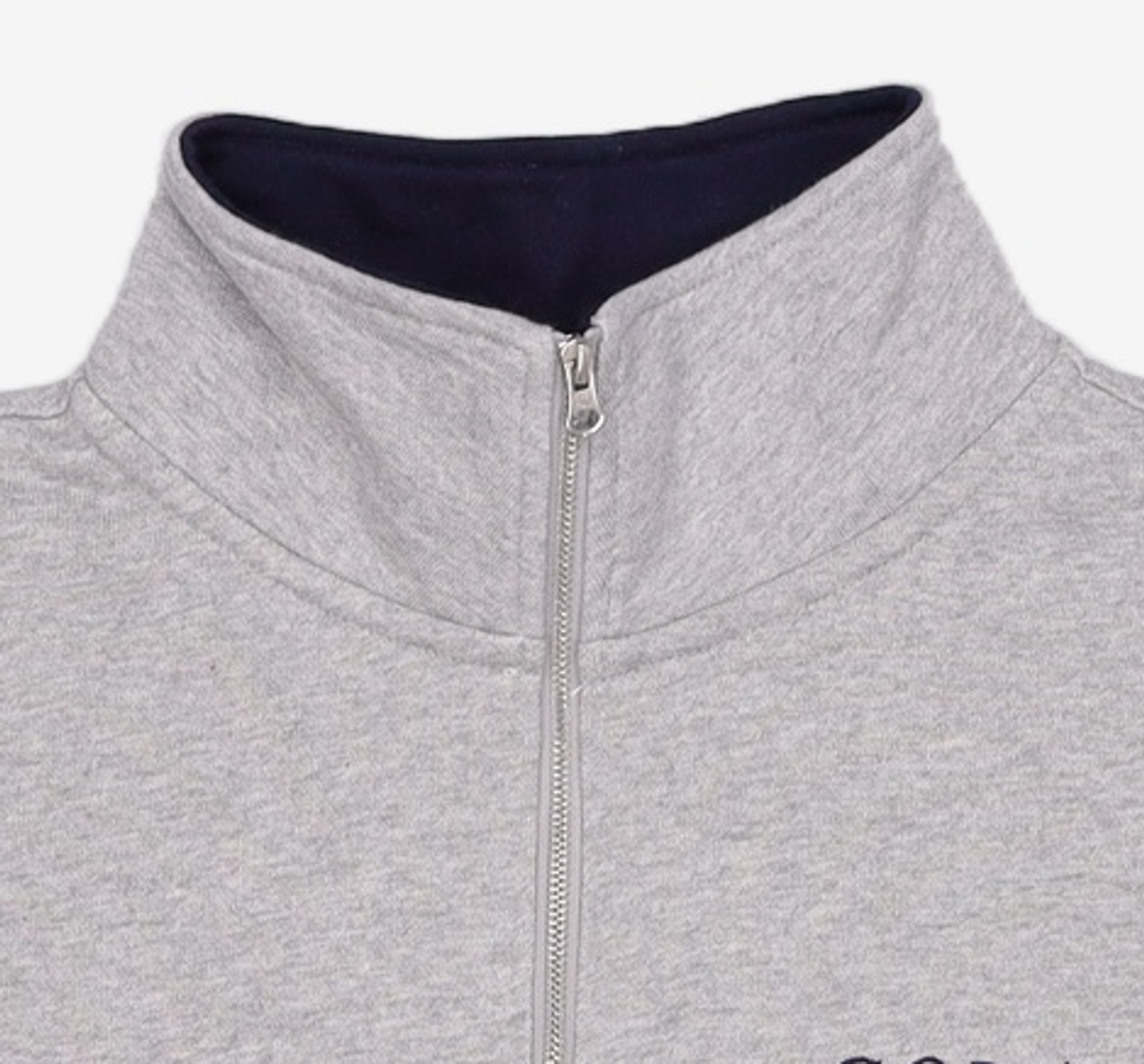 골라(GOLA) SERIF LOGO HALF ZIP SWEATSHIRTS [MELANGE] S