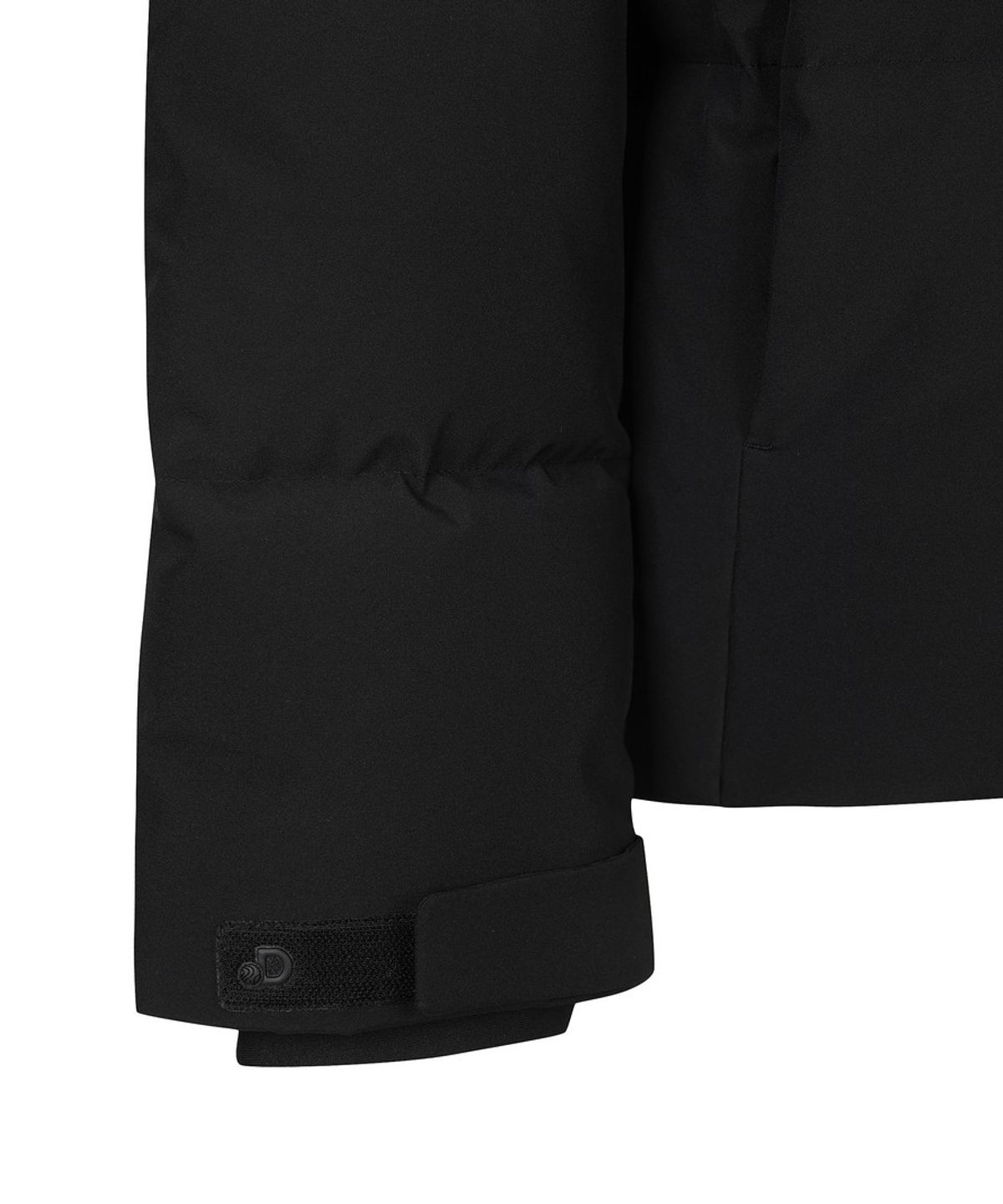 디스커버리 익스페디션(DISCOVERY EXPEDITION) 남성 레스터G 하이넥 구스다운 숏패딩 (BLACK)