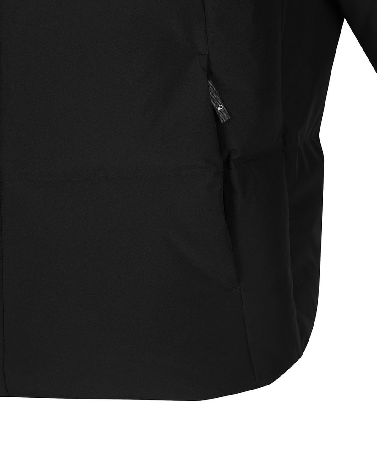 디스커버리 익스페디션(DISCOVERY EXPEDITION) 남성 레스터G 하이넥 구스다운 숏패딩 (BLACK)