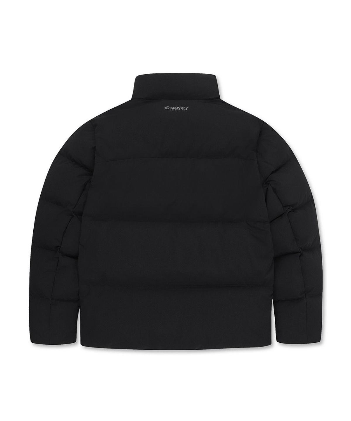 디스커버리 익스페디션(DISCOVERY EXPEDITION) 남성 레스터G 하이넥 구스다운 숏패딩 (BLACK)