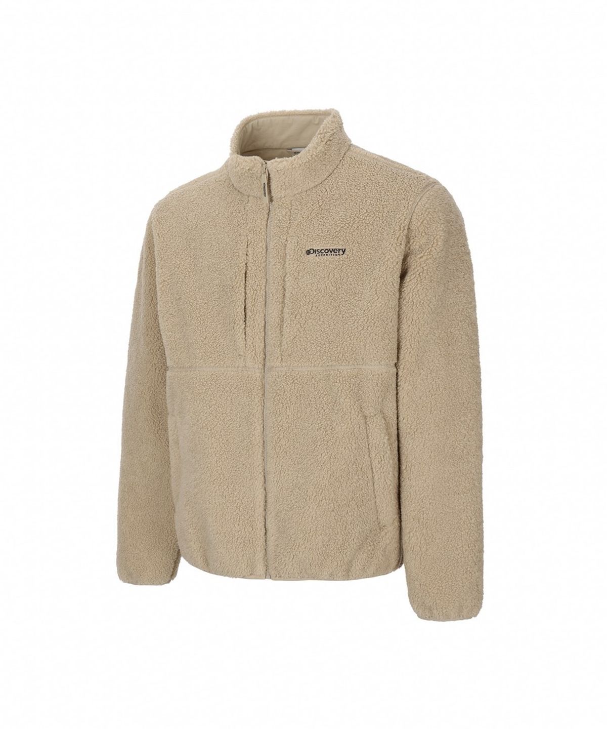 디스커버리 익스페디션(DISCOVERY EXPEDITION) 유니 테크플리스 하이넥 자켓 (BEIGE)